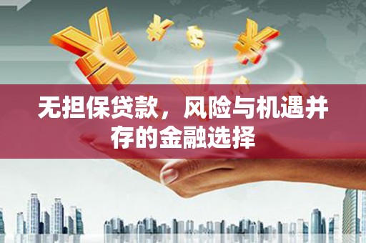 阿勒泰无担保贷款，风险与机遇并存的金融选择