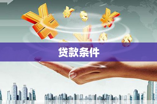 沙鹿贷款条件