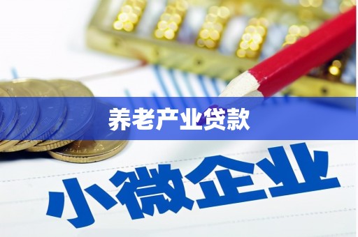 沈河养老产业贷款