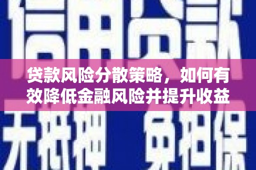 岳塘贷款风险分散策略，如何有效降低金融风险并提升收益