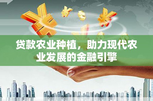 新林贷款农业种植，助力现代农业发展的金融引擎
