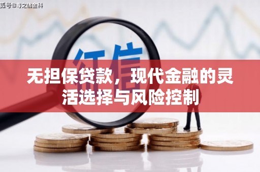 章贡无担保贷款，现代金融的灵活选择与风险控制