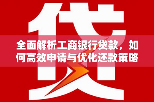 林芝全面解析工商银行贷款，如何高效申请与优化还款策略
