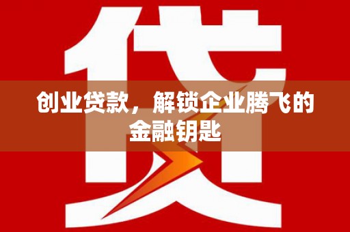 东宝创业贷款，解锁企业腾飞的金融钥匙