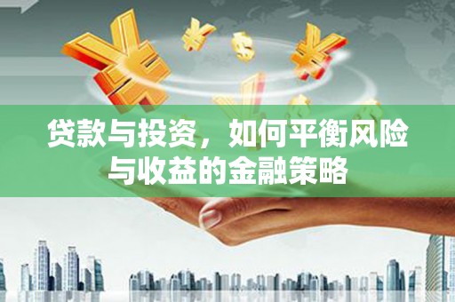 港北贷款与投资，如何平衡风险与收益的金融策略
