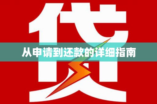 新安从申请到还款的详细指南